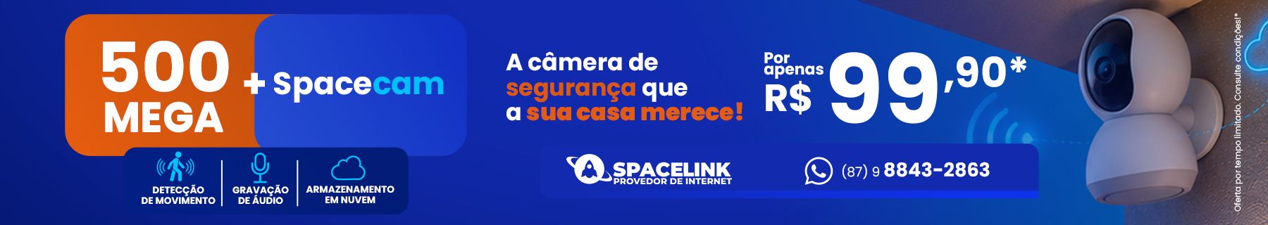 Conheça a SpaceCam, o sistema de monitoramento da Spacelink
